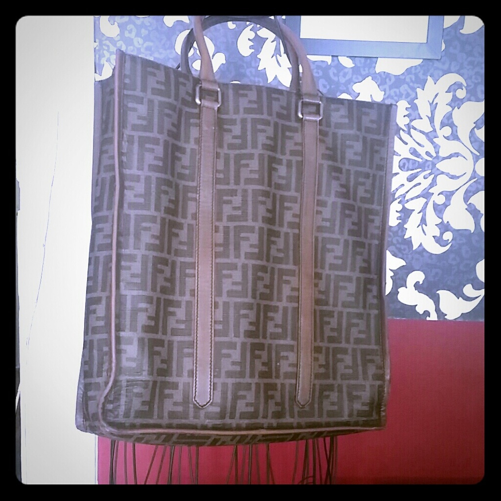 Fendi Brown Tote Bag